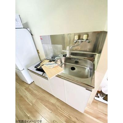 ユニオンマンスリー京王堀之内ラシュレ４　402　1R・シングル☆◆インターネット固定回線（有線）無料の部屋◆【禁煙ルーム】デスク・チェア完備！電子レンジなど生活家電のあるお部屋の物件画像