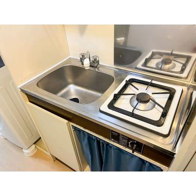 ●2026年2月7日から入居可●ユニオンマンスリー武蔵小杉５　205　1K・シングル☆【禁煙ルーム】デスク・チェアや2ドア冷蔵庫などの家具家電付き。武蔵小杉駅 徒歩10分/複数路線利用可で多方面へのアの物件画像