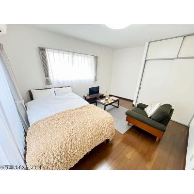 ユニオンマンスリー武蔵中原３　202　1DK・セミダブル☆【禁煙ルーム】人気の角部屋＆2面採光♪バストイレ別・温水洗浄便座完備！の物件画像