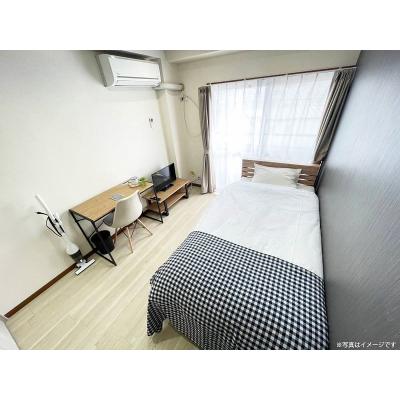 ●2026年4月14日から入居可●ユニオンマンスリー登戸２　3B　1R・シングル☆◆インターネット固定回線（有線・Wi-Fi）無料の部屋◆【禁煙ルーム】セキュリティ面も安心のモニター付きインターフォンの物件画像