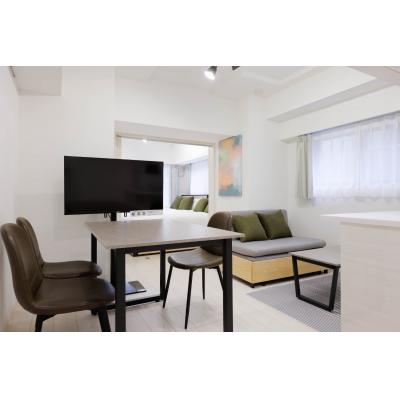 両国駅から徒歩9分！/交通アクセス良し/白基調の綺麗な内装/Noble Park RYOGOKU 201の物件画像