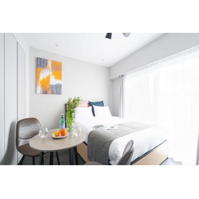 中野駅から徒歩10分/新宿駅まで電車5分/2024年築/家具家電付き/PREAS中野新井 404の物件画像