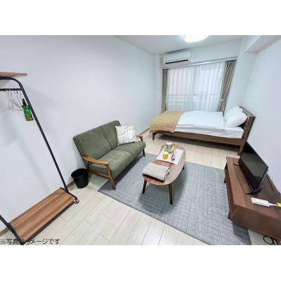 ユニオンマンスリー横浜高島町１　505 1R・セミダブル☆【禁煙ルーム】嬉しいエレベーターありの建物♪室内洗濯機など生活家電完備＆ソファ・ローテーブルのあるゆったり25㎡のお部屋の物件画像
