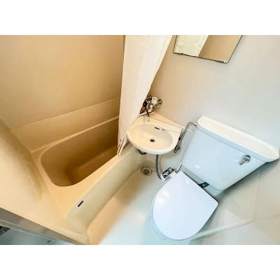 ユニオンマンスリー横浜高島町１　505 1R・セミダブル☆【禁煙ルーム】嬉しいエレベーターありの建物♪室内洗濯機など生活家電完備＆ソファ・ローテーブルのあるゆったり25㎡のお部屋の物件画像
