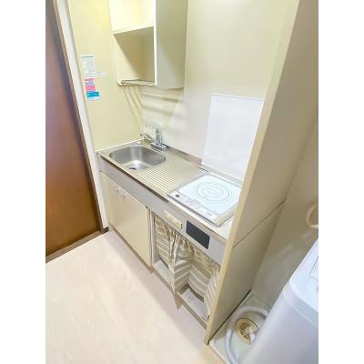 ユニオンマンスリー横浜平沼橋２　402　1K・シングル☆【禁煙ルーム】人気の角部屋♪室内洗濯機や冷蔵庫など生活家電完備！デスク・チェアのあるお部屋/横浜駅も徒歩圏内の物件画像