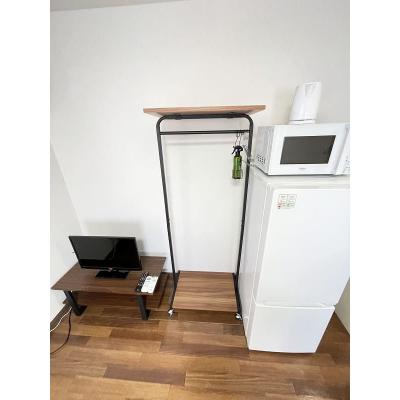 ユニオンマンスリー菊名４　301　1R・シングル☆【禁煙ルーム】人気の角部屋♪デスク・チェア＆室内洗濯機や冷蔵庫など生活家電のあるお部屋/ディスカウントストア・オリンピックまで徒歩約3分の物件画像