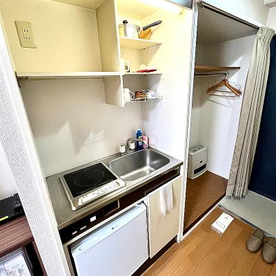 アーバンタイムス広島2-4　広電６系統舟入町駅 徒歩5分/ＪＲ山陽本線西広島駅 徒歩20分【セミダブルベット】【無料Wi-Fi】【保証人不要】の物件画像