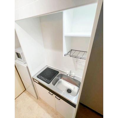 ユニオンマンスリー日吉本町３　102　1K・セミシングル☆【禁煙ルーム】来客時に嬉しいモニター付きインターフォン＆直接リビングが見えない室内ドアあり♪慶應義塾大学日吉キャンパスの最寄り駅まで1駅の物件画像