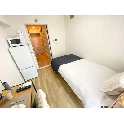 ●2026年1月11日から入居可●ユニオンマンスリー鶴見市場２　106　1K・シングル☆【禁煙ルーム】人気の角部屋♪モニター付きインターフォン＆室内洗濯機完備/駅近くには深夜0時まで営業スーパー「まいの物件画像