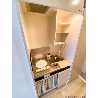 ●2026年1月11日から入居可●ユニオンマンスリー鶴見市場２　106　1K・シングル☆【禁煙ルーム】人気の角部屋♪モニター付きインターフォン＆室内洗濯機完備/駅近くには深夜0時まで営業スーパー「まいの物件画像