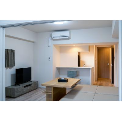 【高級マンスリー】コンフォリア•リヴ心斎橋鰻谷Q 02 、シモンズマットレス／43インチ液晶テレビ／2ドア冷凍冷蔵庫の物件画像