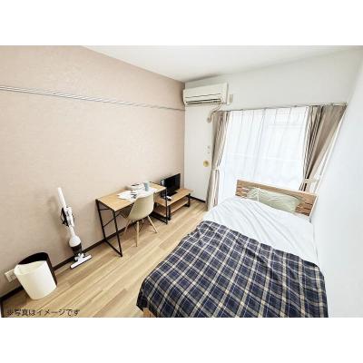 ユニオンマンスリー磯子１　308　1R・シングル☆◆インターネット固定回線（有線）無料の部屋◆【禁煙ルーム】安心のモニター付きインターフォン＆室内洗濯機＆宅配BOX完備！デスク・チェアのあるお部屋の物件画像