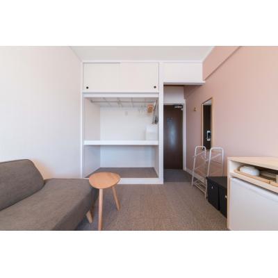 《すぐご案内可能》無印良品提携【渋谷まで1本】2024年OPEN！無料のワークラウンジ・サウナ付きマンスリー［goodroom residence 越谷］（211）の物件画像