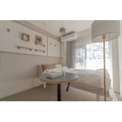 【渋谷・横浜直通】サウナ・テラス付きカフェ併設のおしゃれなデザイナーズマンスリー［goodroom residence 学芸大学］（213）の物件画像