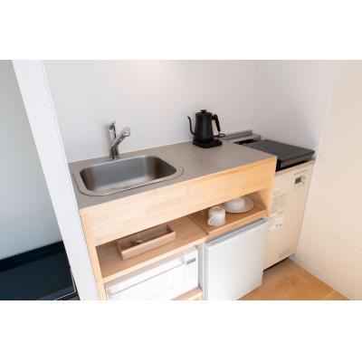 Wi-Fiդ饦󥸴ڽë6ʬۥ󥵥Υ٥åɤǤäᤴǥʡޥ󥹥꡼goodroom residence ëƻ VILLAGEϡ401ˤʪ