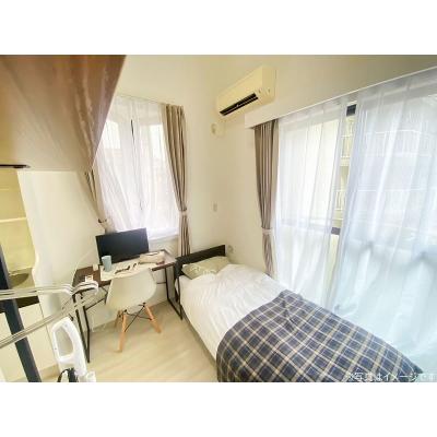 ユニオンマンスリー横浜鶴ヶ峰３　E210　1R・セミシングル☆【禁煙ルーム】人気の角部屋＆たっぷり収納ロフトつき♪安心のモニター付きインターフォン＆室内洗濯機完備！の物件画像