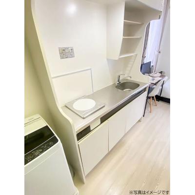 ユニオンマンスリー横浜鶴ヶ峰３　E210　1R・セミシングル☆【禁煙ルーム】人気の角部屋＆たっぷり収納ロフトつき♪安心のモニター付きインターフォン＆室内洗濯機完備！の物件画像