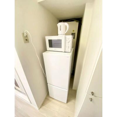 ユニオンマンスリー横浜鶴ヶ峰３　E210　1R・セミシングル☆【禁煙ルーム】人気の角部屋＆たっぷり収納ロフトつき♪安心のモニター付きインターフォン＆室内洗濯機完備！の物件画像