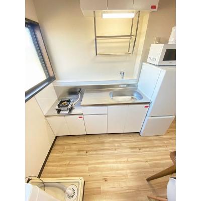 ●2026年2月12日から入居可●ユニオンマンスリー相鉄希望ヶ丘２　202　2DK・ツイン☆【禁煙ルーム】人気の角部屋＆バストイレ別♪安心のモニター付きインターフォン＆室内洗濯機完備！の物件画像