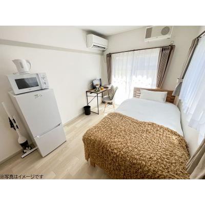 ユニオンマンスリー南林間４　102　1K・シングル☆【禁煙ルーム】人気の角部屋＆2面採光♪安心のモニター付きインターフォン＆室内洗濯機完備/小田急江ノ島線利用で中央林間駅へ1駅約2分の物件画像