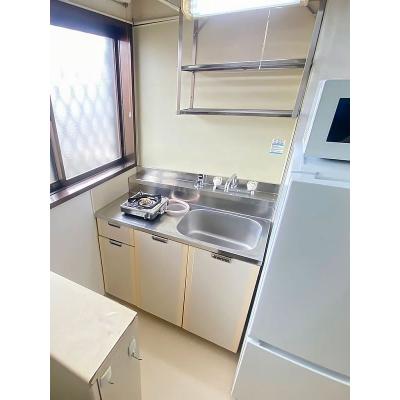 ユニオンマンスリー東千葉２　202　1K・シングル☆【禁煙ルーム】人気の角部屋＆バストイレ別♪モニター付きインターホン・室内洗濯機や冷蔵庫など生活家電完備。デスク・チェアのあるお部屋の物件画像