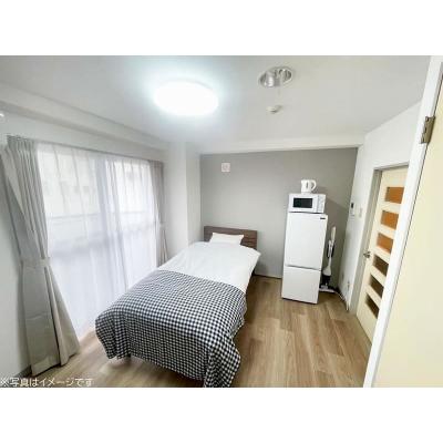 ●2026年4月20日から入居可●ユニオンマンスリー蘇我２　503 1K・シングル☆【禁煙ルーム】人気の角部屋♪安心のモニター付きインターフォン＆室内洗濯機完備！2ドア冷蔵庫や電子レンジなど生活家電のの物件画像