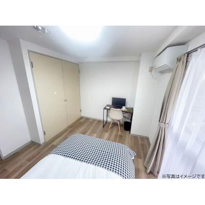 ●2026年4月20日から入居可●ユニオンマンスリー蘇我２　503 1K・シングル☆【禁煙ルーム】人気の角部屋♪安心のモニター付きインターフォン＆室内洗濯機完備！2ドア冷蔵庫や電子レンジなど生活家電のの物件画像