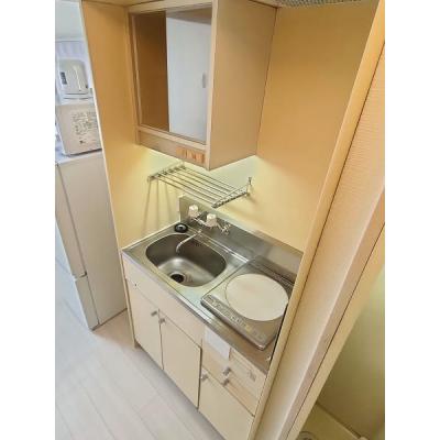 ユニオンマンスリー千葉天台２　203 1R・シングル☆【禁煙ルーム】人気の角部屋！デスク・チェア完備！室内洗濯機や冷蔵庫など生活家電のあるお部屋/千葉経済大学や千葉大学西千葉キャンパスへ徒歩通学の物件画像