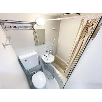 ●2026年5月13日から入居可●ユニオンマンスリー新松戸１　102　1K・シングル☆【禁煙ルーム】人気の角部屋♪冷蔵庫や電子レンジなど生活家電のあるお部屋！建物オートロック＆室内洗濯機完備の物件画像