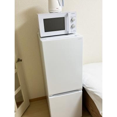 ユニオンマンスリー新松戸１　202　1K・シングル☆【禁煙ルーム】人気の角部屋＆安心の建物オートロック完備♪仕事や勉強におすすめのデスク・チェア＆洗濯機や冷蔵庫など生活家電のあるお部屋の物件画像