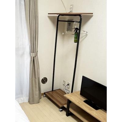 ユニオンマンスリー新松戸１　202　1K・シングル☆【禁煙ルーム】人気の角部屋＆安心の建物オートロック完備♪仕事や勉強におすすめのデスク・チェア＆洗濯機や冷蔵庫など生活家電のあるお部屋の物件画像