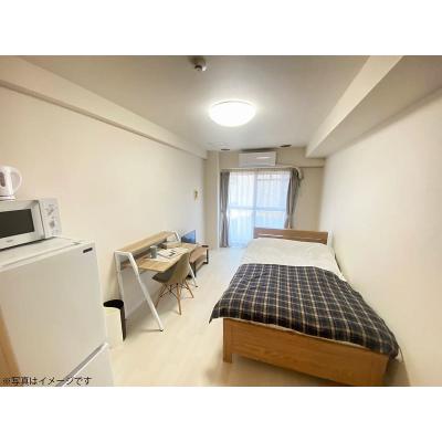 ユニオンマンスリー新松戸１　305　1K・セミダブル☆【禁煙ルーム】デスク・チェアのあるお部屋♪安心の建物オートロック完備/流通経済大学新松戸キャンパスまで徒歩通学の物件画像