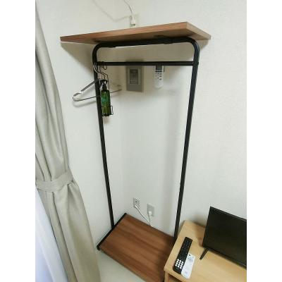 ユニオンマンスリー新松戸１　402　1K・シングル☆【禁煙ルーム】安心の建物オートロック＆玄関から直接居室が見えないリビングドアあり♪デスク・チェア＆洗濯機や冷蔵庫など生活家電のあるお部屋の物件画像