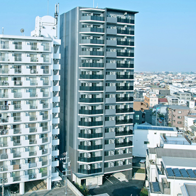 エステムコート名古屋グランツ⑥【築浅物件・セミダブルベッド・浴室乾燥機・43型テレビ・ペット飼育相談可】の物件画像