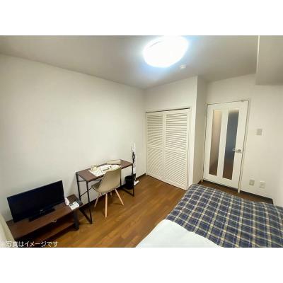 ユニオンマンスリー南行徳７　207　1K・シングル☆【禁煙ルーム】人気の角部屋♪安心のモニター付きインターフォン＆室内洗濯機完備！仕事や勉強、趣味におすすめデスク・チェアのあるお部屋の物件画像