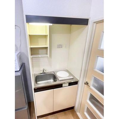 ユニオンマンスリー南行徳７　305　1K・シングル☆【禁煙ルーム】室内洗濯機や2ドア冷蔵庫など生活家電完備！リビングドアがあるので玄関から居室が見えなくて安心♪の物件画像