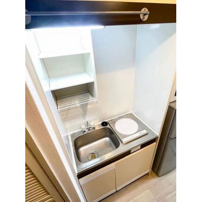 ユニオンマンスリー南行徳７　404　1K・セミダブル☆【禁煙ルーム】人気の角部屋！モニター付きインターフォンと室内洗濯機完備＆リビングドアがあるので玄関から居室が見えなくて安心♪の物件画像