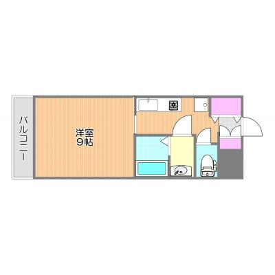 ★新着★【🎃岡山市役所まで徒歩6分🎃】【駐車場(有料)あり🚖】【岡山駅まで徒歩圏内✨】SA鹿田町Aの物件画像