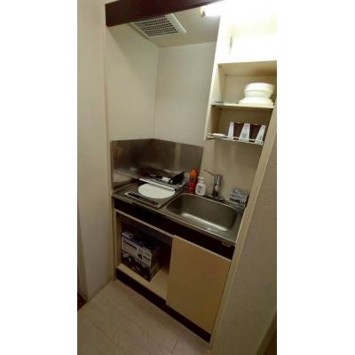 シャレー藤沢　3階（303）1Ｋ　家具家電付　シングルの物件画像