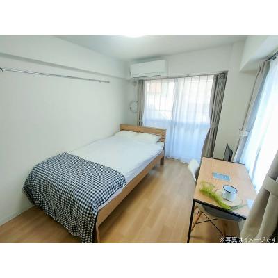 ユニオンマンスリー浦安８　206　1R・セミダブル☆【禁煙ルーム】人気の角部屋＆2面採光♪ディスプレイスペースにもおすすめ出窓のあるお部屋！安心のモニター付きインターフォン＆室内洗濯機完備の物件画像