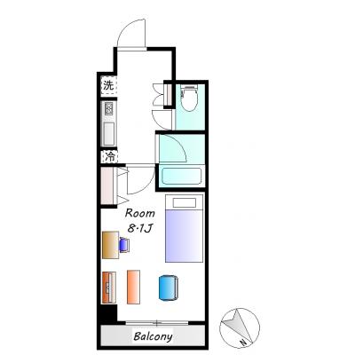 グランマンスリー新潟駅北口ⅠR408【ロータリー直結マンション！ネット無料！エレベーター、オートロック付き！1Fにコンビニあり、他周辺商業施設多数！】の物件画像