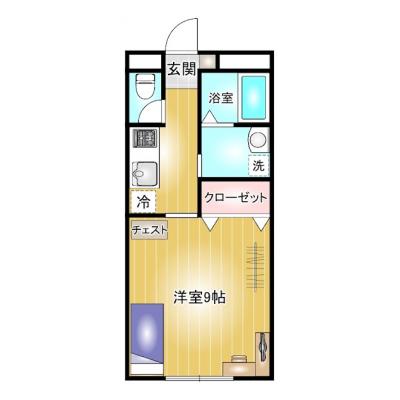 コスパだけじゃない“快適さ重視”マンスリータウン【高崎駅徒歩１０分♪】【閑静な住宅地☆】【Wi-Fi無料！】岩押町A３の物件画像