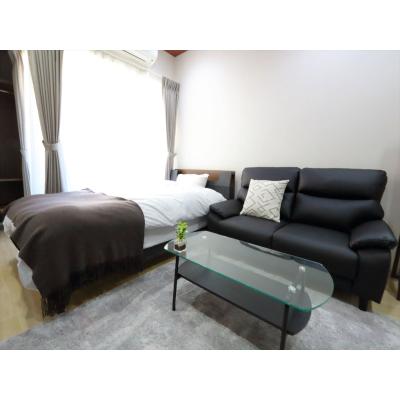 シティマンスリー・リベルテ大森　6B　モノトーンスタイル【広々30㎡オーバー】【禁煙ルーム】【ネットWIFI無料】【ビジネス、研修オススメ】の物件画像