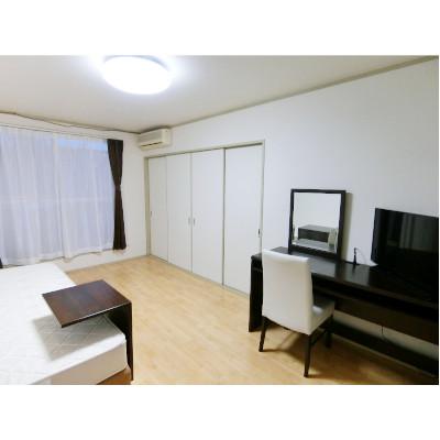 グッドステイ常磐町■『1DK』【ペット・ライト・２口ガスコンロ・32型TV】の物件画像