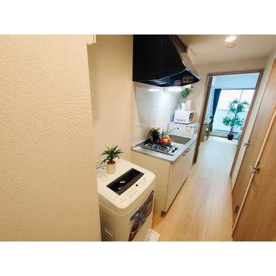 🌹ハピタンマンスリー独立洗面台✨システムキッチン✨さいたま市西区 リバーブ西大宮🌹の物件画像