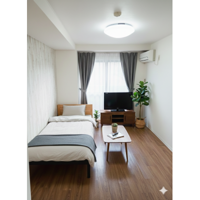 KIT【片町徒歩9分♪】Wi-Fi無料☆家具家電完備☆駐車場有の物件画像