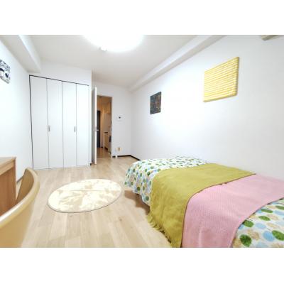 🌈🌈【オートロック📱／家具家電付きのお部屋✨】最寄り駅まで徒歩4分🚶‍♀️✨の物件画像