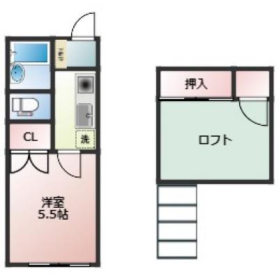 コンビニ徒歩圏内✨イオンモール近く！家具家電付き✨TM39 202号室の物件画像