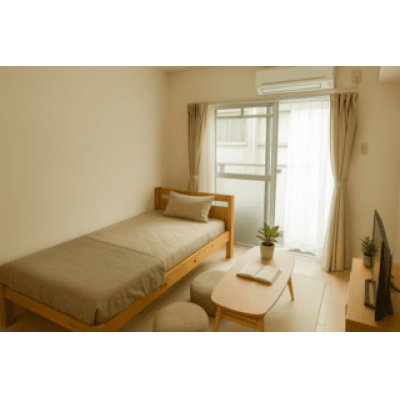 イオンモール甲府昭和近く✨駐車場付き✨家具家電付き✨TM27 202号室の物件画像