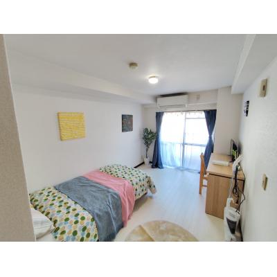 🌈🌈【家具家電付のお部屋✨】コンビニ徒歩3分の好立地🚶‍♀️✨の物件画像